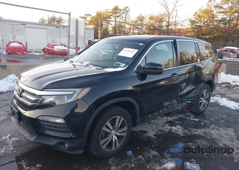 2017 Honda Pilot Ex-L from USA, damaged, VIN 5FNYF6H55HB032735